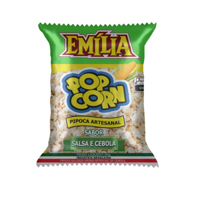 PIPOCA EMILIA SALSA E CEBOLA 10UND X 30G